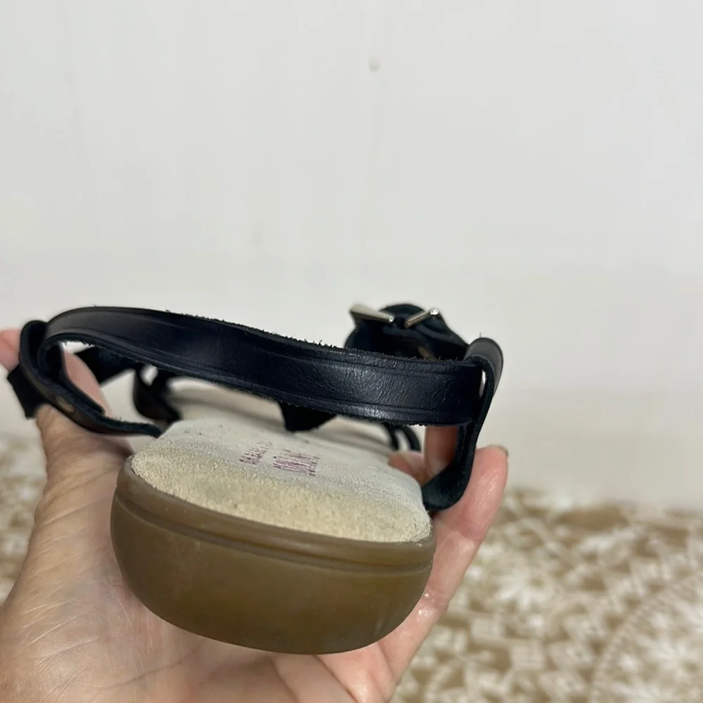 G.H. Bass & Co. Black Strappy Sandals